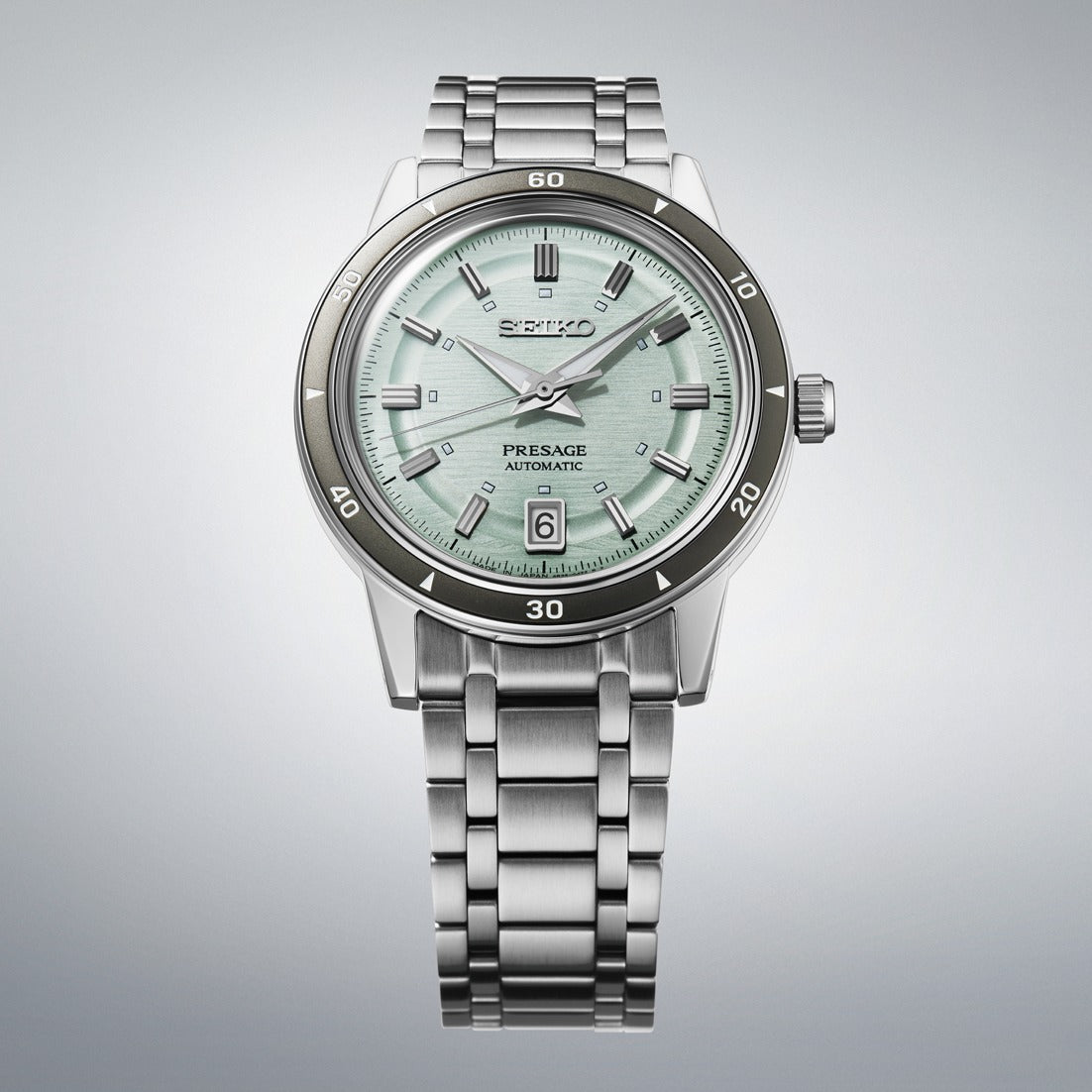 SRPL71J1 Reloj Seiko de caballero pulsera de metal - Acero Inoxidable Plateado