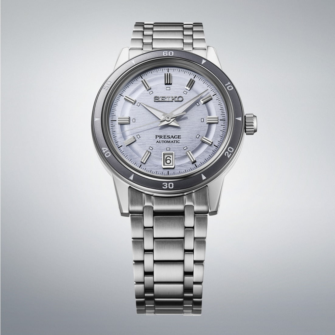 SRPL73J1 Reloj Seiko Presage de hombre correa de metal - Acero Inoxidable Plateado