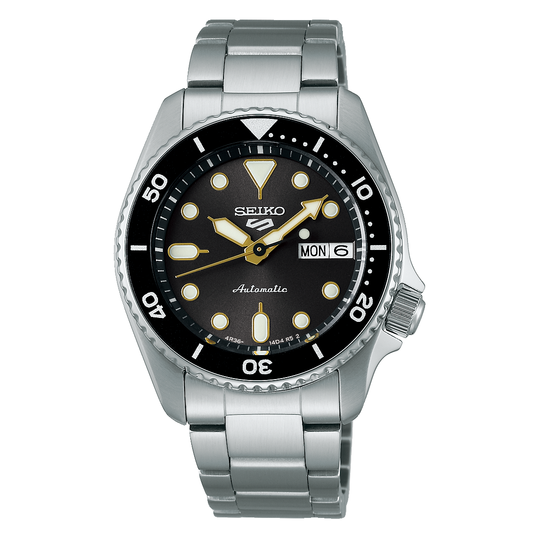SRPL79K1 Reloj Seiko 5 Sport de hombre correa de metal - Acero Inoxidable Plateado