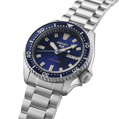 SRPL83K1 Reloj Seiko 5 Sports Hombre Acero Azul Marino