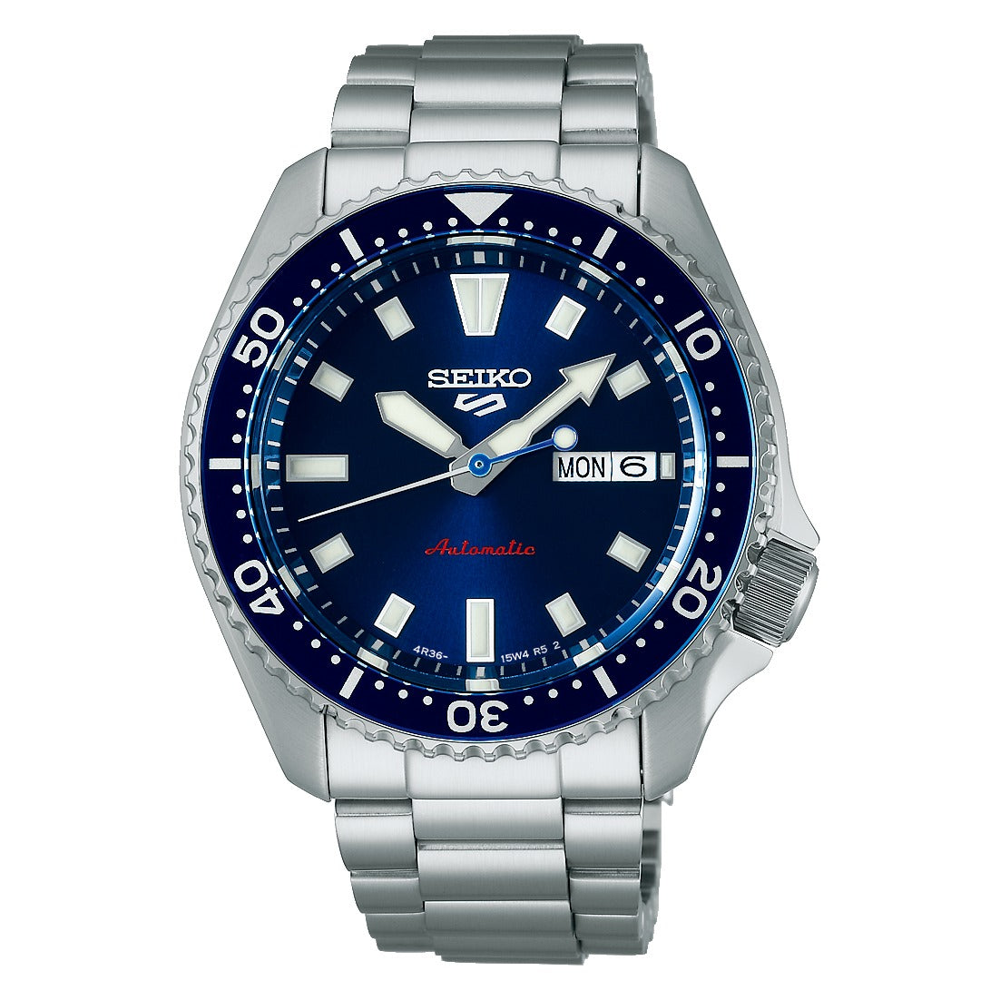 SRPL83K1 Reloj Seiko 5 Sports Hombre Acero Azul Marino