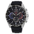 SSB347P1 Reloj Seiko Essentials de hombre pulsera de metal - Resina Negro