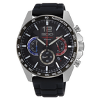 SSB347P1 Reloj Seiko Essentials de hombre pulsera de metal - Resina Negro