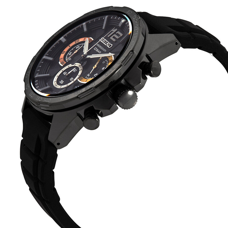 SSB349P1 Reloj Seiko Conceptual de hombre pulsera de caucho - Resina Negro