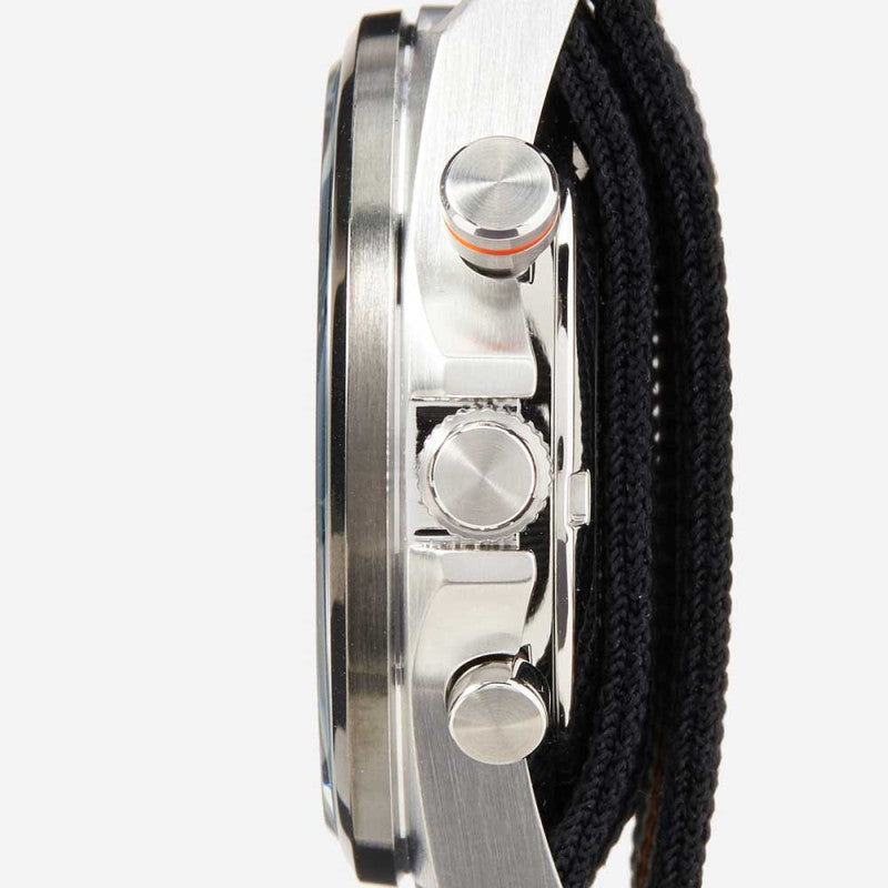 SSB403P1 Reloj Seiko Chronograph Hombre Acero Tela Gris