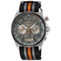 SSB403P1 Reloj Seiko Chronograph Hombre Acero Tela Gris
