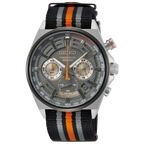 SSB403P1 Reloj Seiko Chronograph Hombre Acero Tela Gris