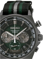 SSB411P1 Reloj Seiko Sport Hombre Acero Gris Esfera Verde