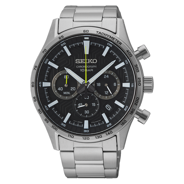 SSB413P1 Reloj Seiko Chronograph de caballero pulsera de metal