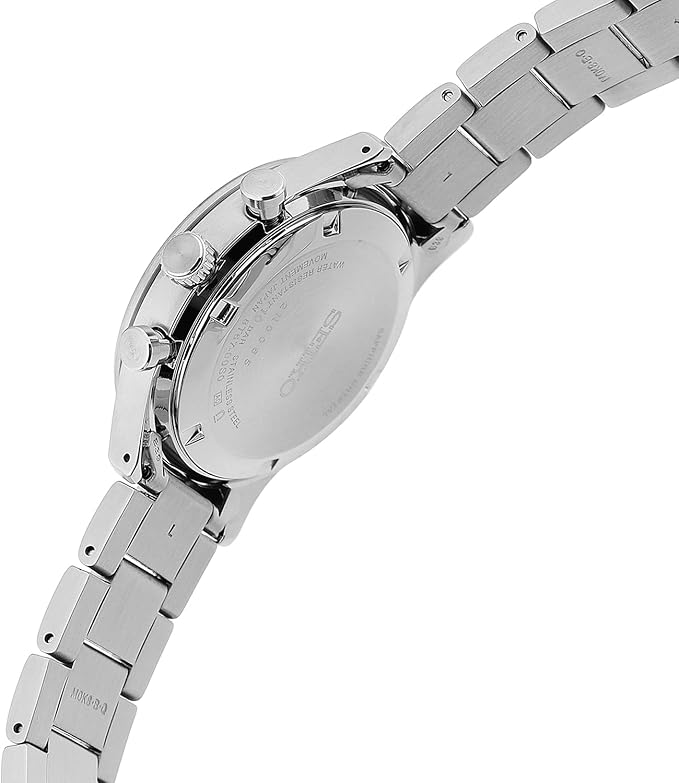 SSB419P1 Reloj Seiko Chronograph Hombre Pulsera Acero Esfera Negra