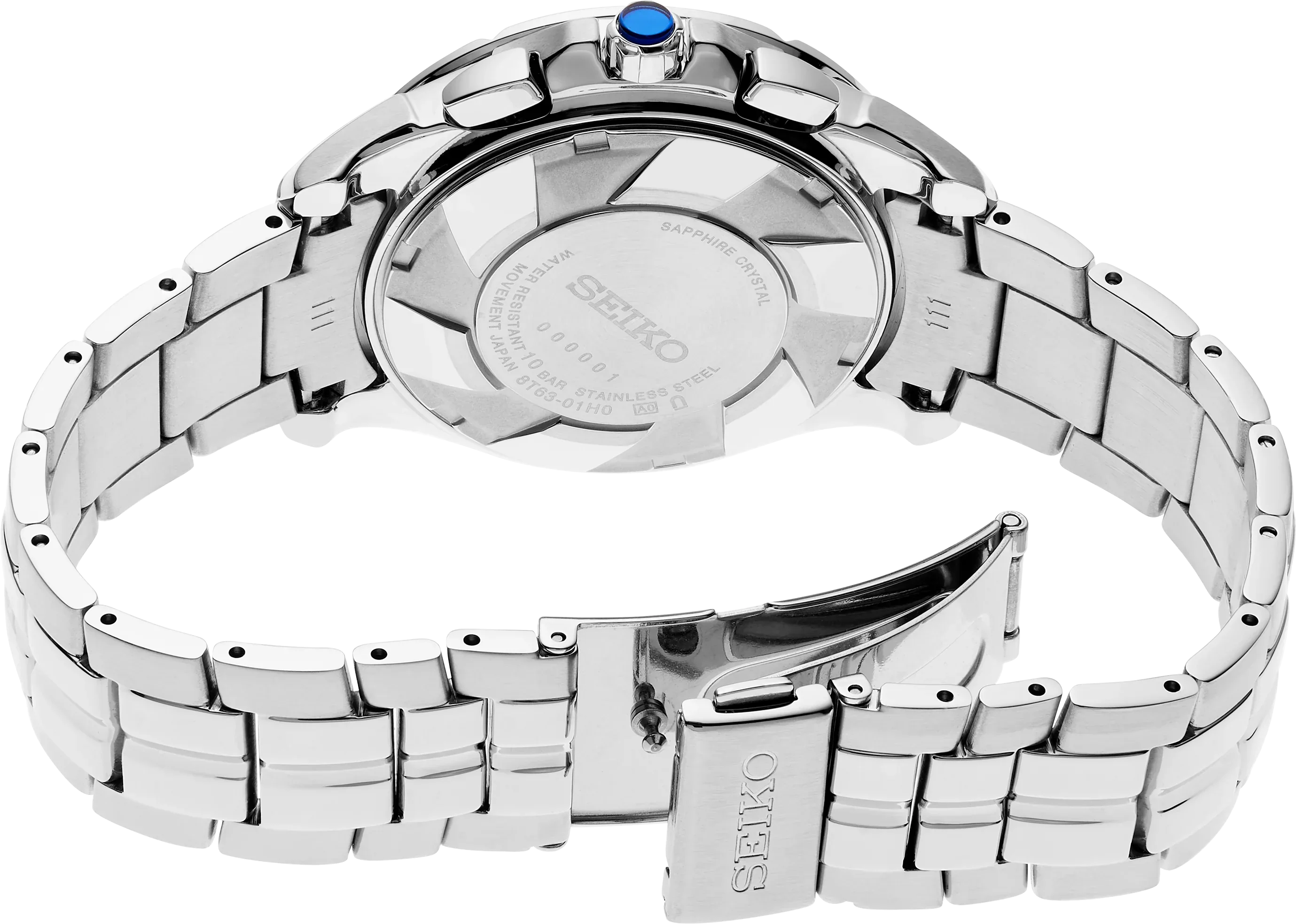 SSB431 Reloj Seiko Coutura de hombre pulsera de metal 42 mm
