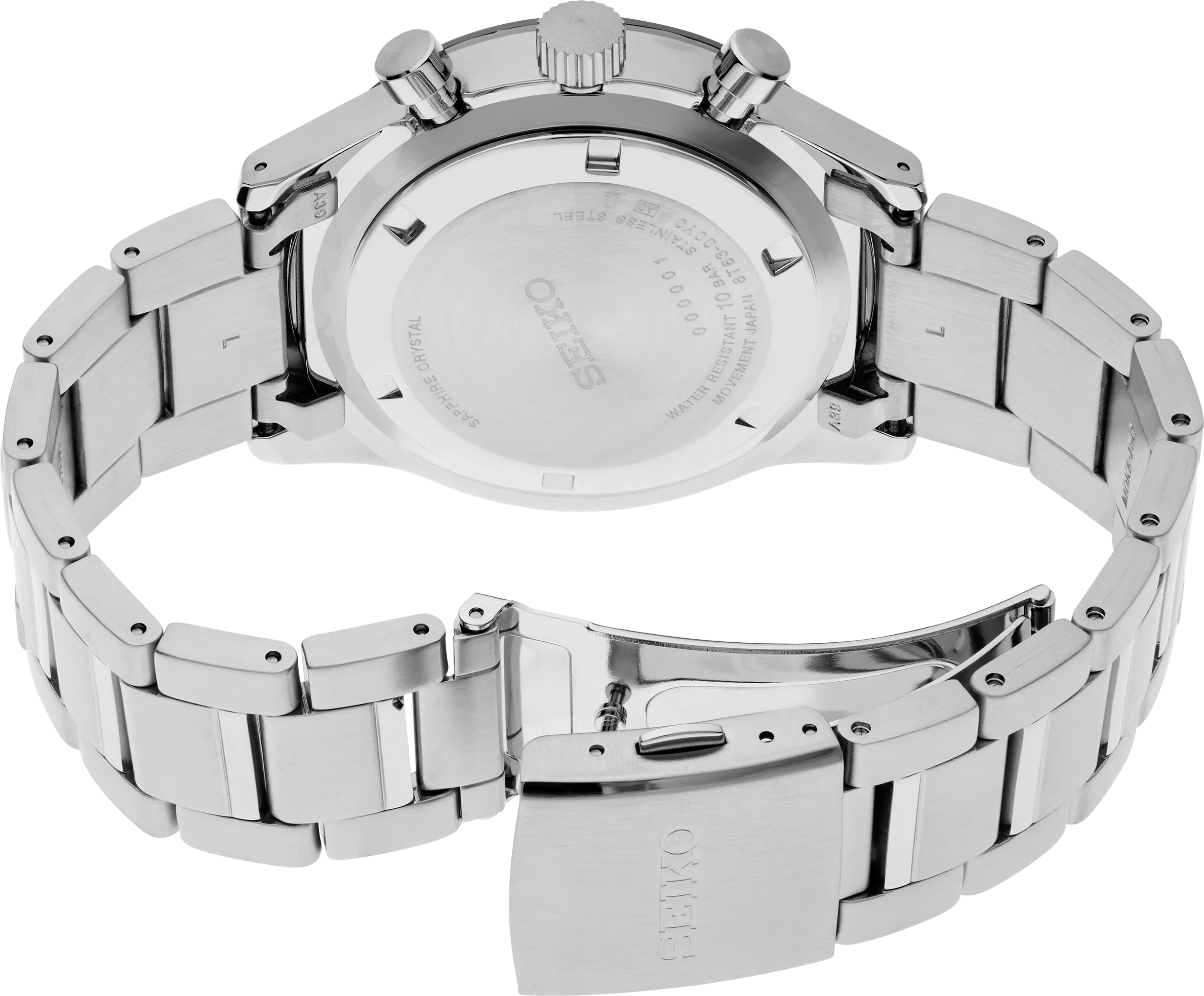 SSB445P1 Reloj Seiko Chronograph Hombre Correa Acero