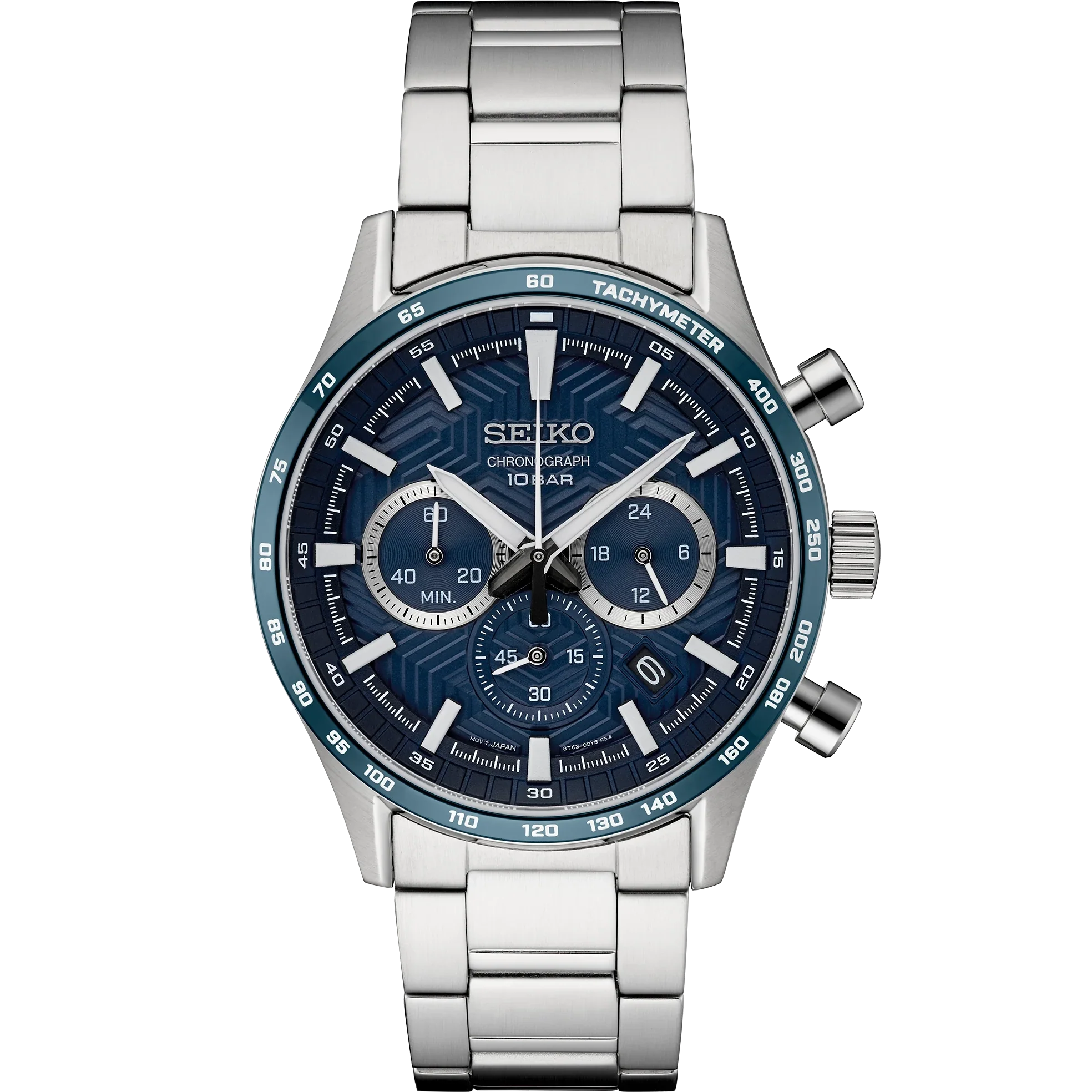 SSB445P1 Reloj Seiko Chronograph Hombre Correa Acero