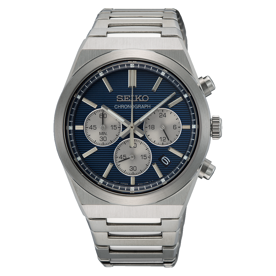 SSB453P1 Reloj Seiko Chronograph Hombre Acero Esfera Azul