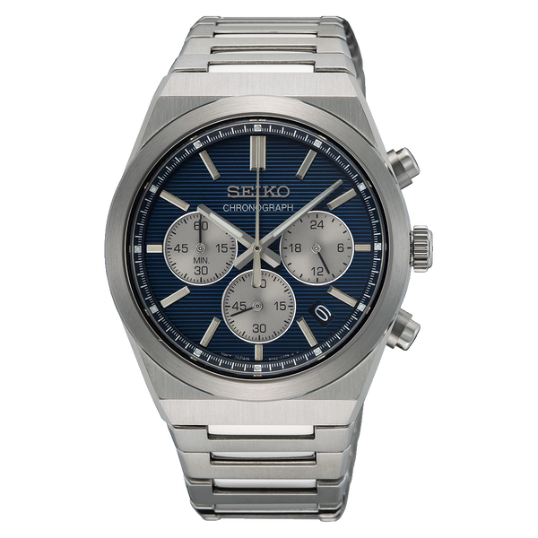 SSB453P1 Reloj Seiko Chronograph Hombre Acero Esfera Azul