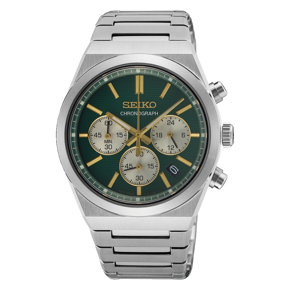 SSB461P1 Reloj Seiko Cronógrafo Hombre Acero Verde