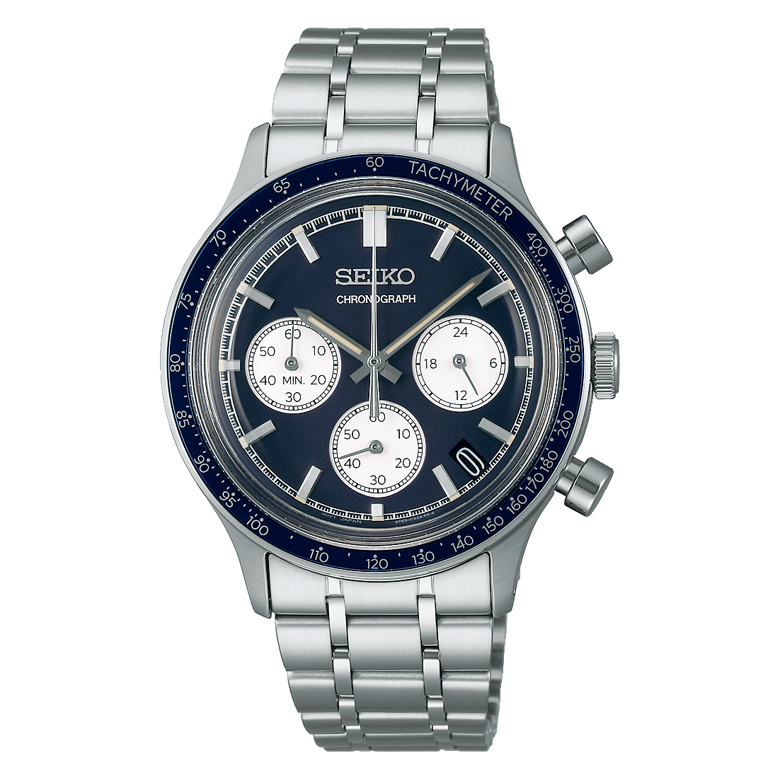 SSB477P1 Reloj Seiko Chronograph Hombre Acero Azul Marino