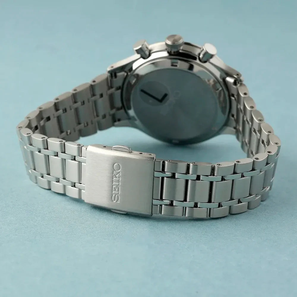 SSB479P1 Reloj Seiko Chronograph Hombre Acero Esfera Negra