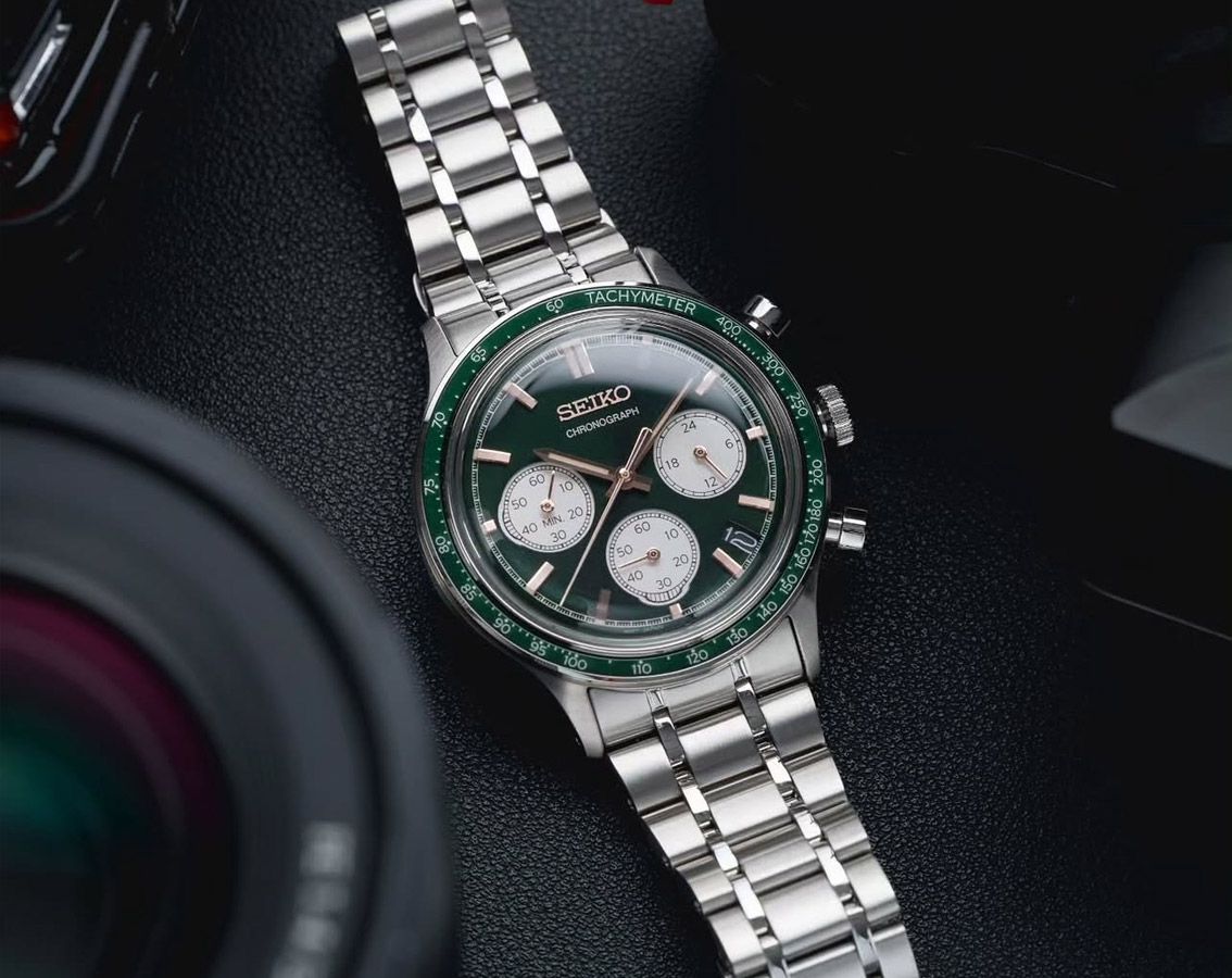 SSB481P1 Reloj Seiko Speedtimer Hombre Brazalete Acero