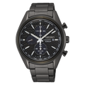 SSC773P1 Reloj Seiko Solar Chronograph Hombre Acero Antracita Cronógrafo