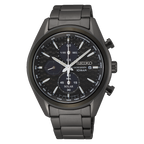 SSC773P1 Reloj Seiko Solar Chronograph Hombre Acero Antracita Cronógrafo