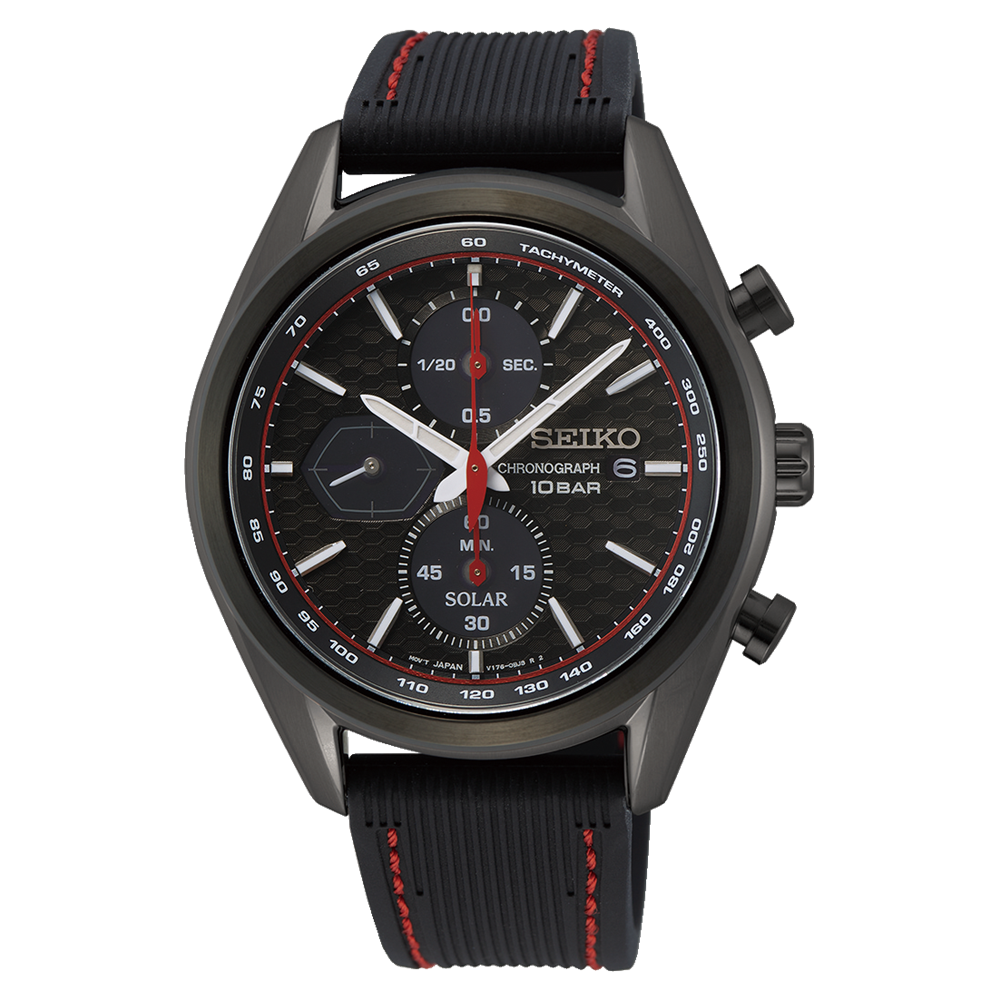 SSC777P1 Reloj Seiko Macchina Sportiva Hombre Titanio Negro