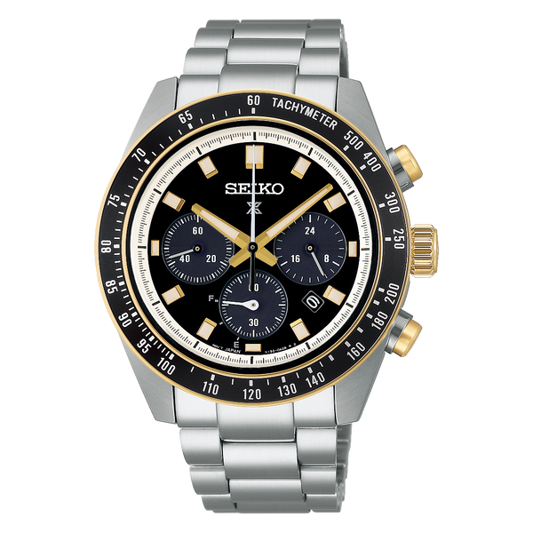 SSC941P1 Reloj Seiko Prospex Speedtimer de hombre pulsera de metal 41 mm - Acero Inoxidable Plateado