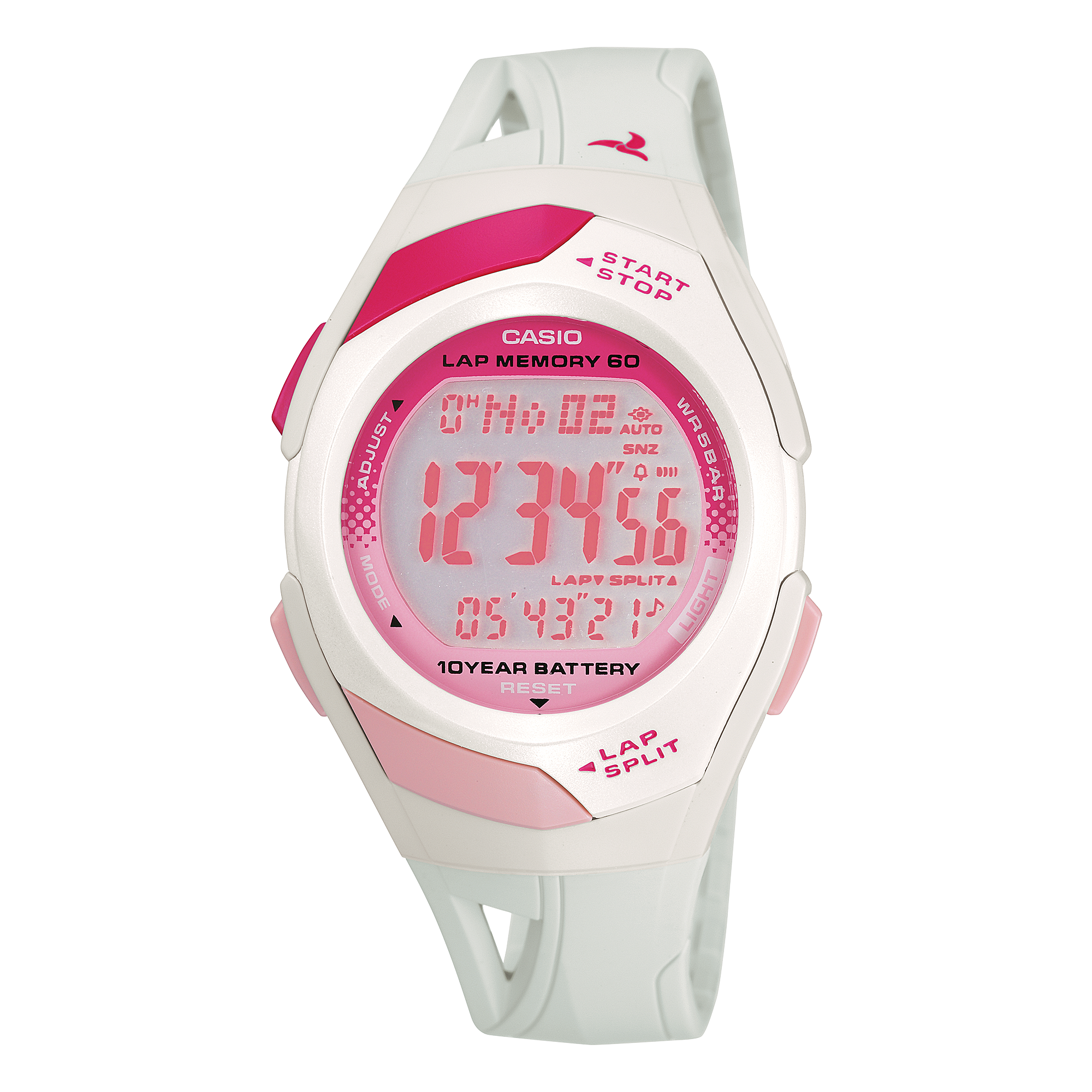 STR-300-7CF Reloj Casio para Dama, 10 Años de Batería