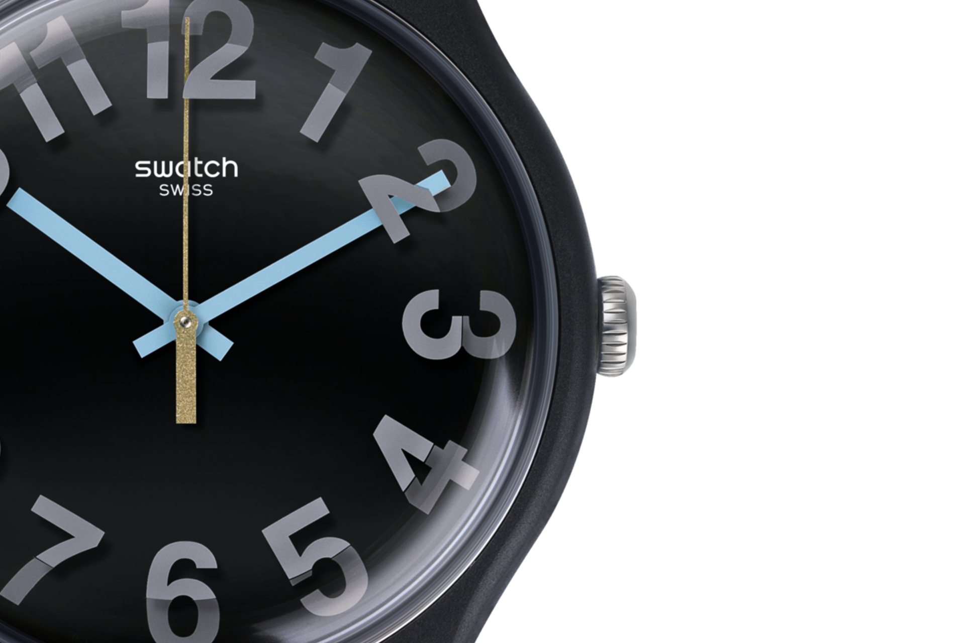 SUOB133-DE Reloj Swatch Secret Numbers Hombre Resina Negro