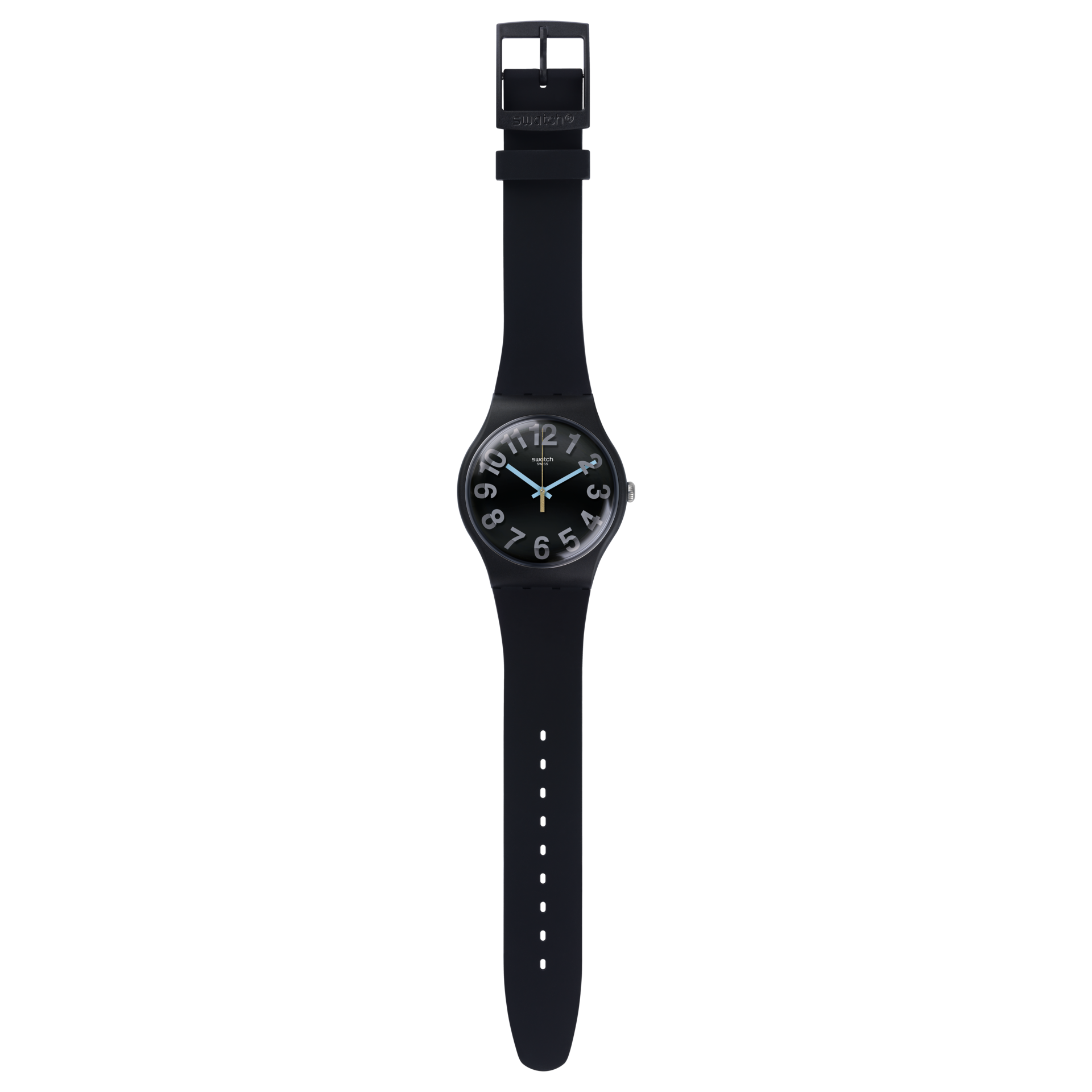 SUOB133-DE Reloj Swatch Secret Numbers Hombre Resina Negro