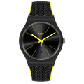 SUOB406 Reloj Swatch Night Cord unisex correa de tela