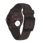 SUOC700 Reloj Swatch Brown Rebel Unisex Resina Marrón