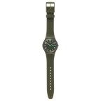 SUOG706 Swatch Backup Green unisex pulsera de caucho