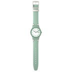SUOG712 Reloj Swatch Meet me at the Myrtl unisex correa de resina - Resina Verde