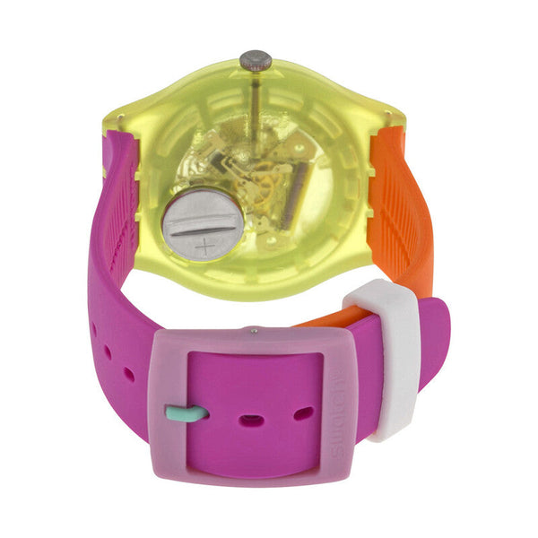 SUOJ101 Reloj Swatch Color Palette unisex pulsera de caucho - Resina Bicolor