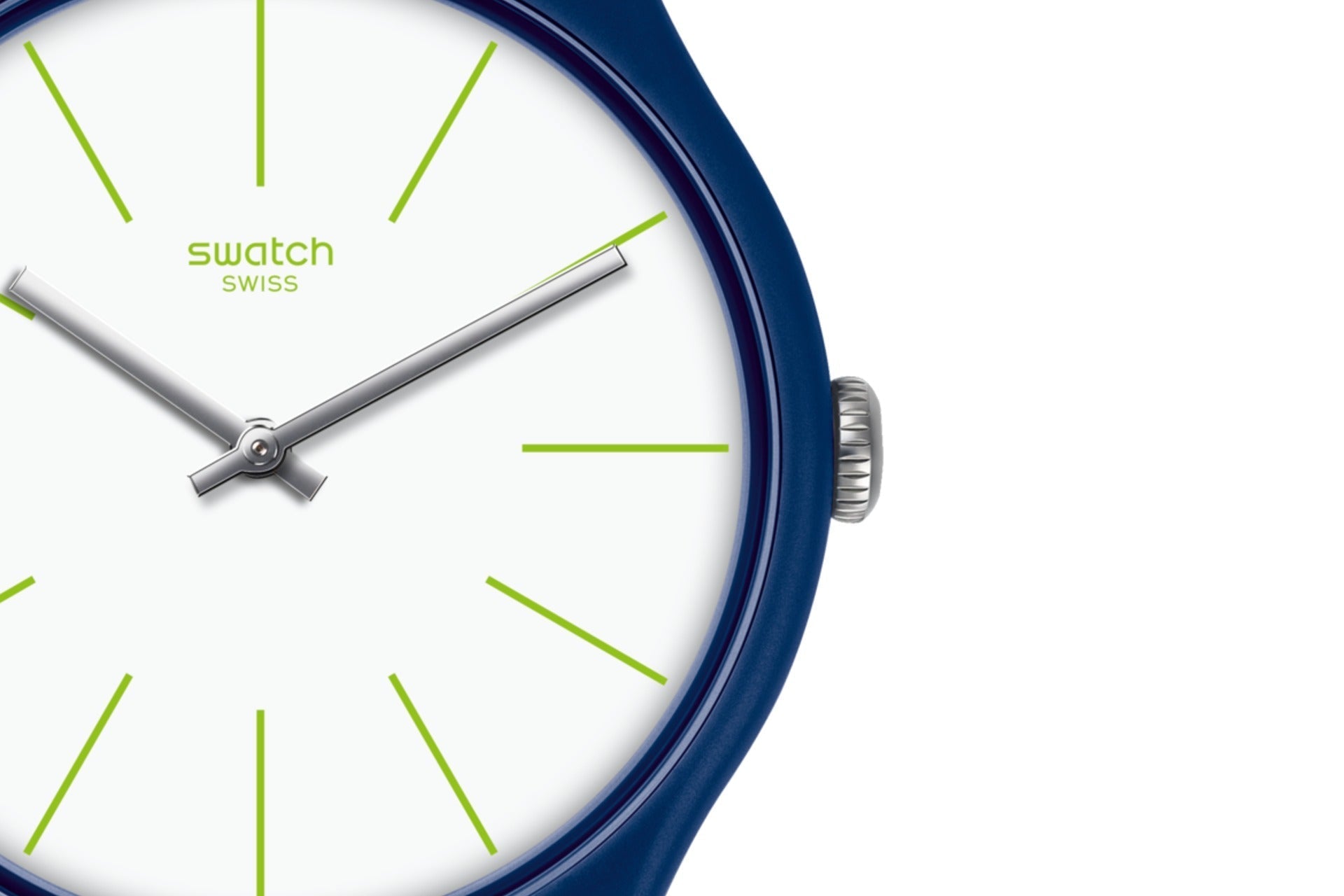 SUON127 Reloj Swatch Bluesounds Unisex Correa Caucho Azul