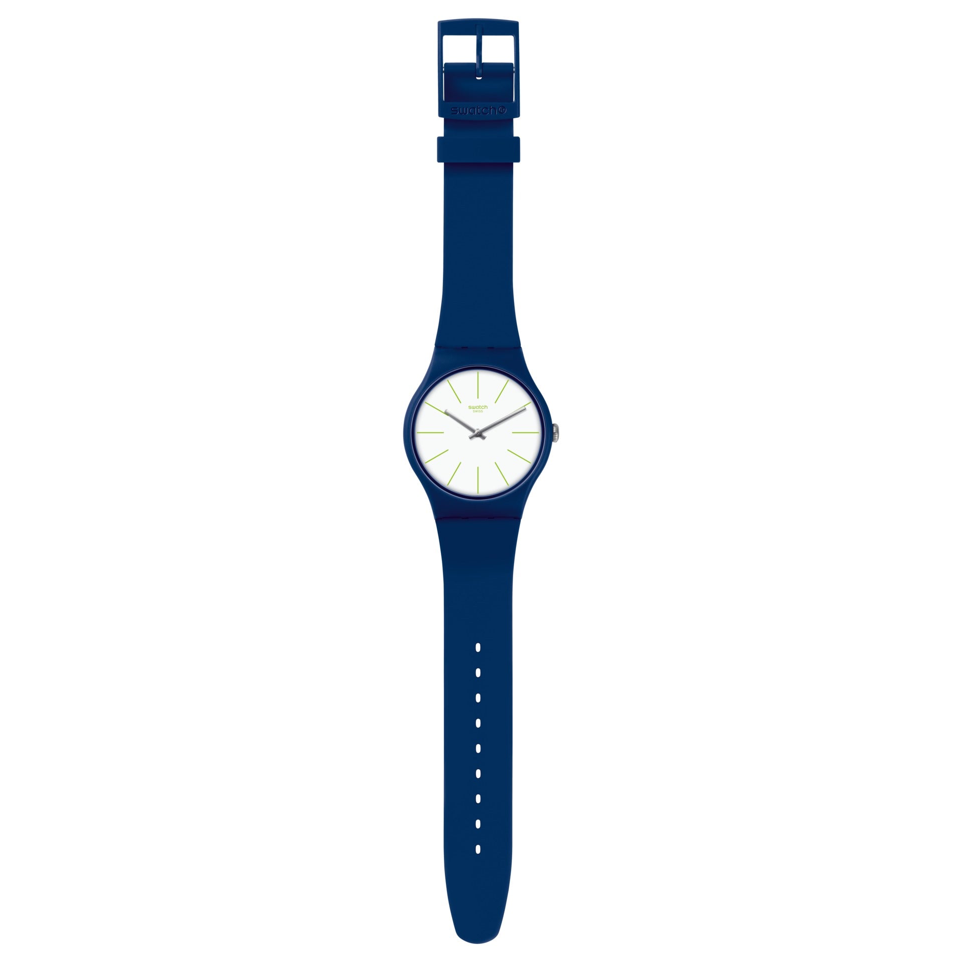 SUON127 Reloj Swatch Bluesounds Unisex Correa Caucho Azul