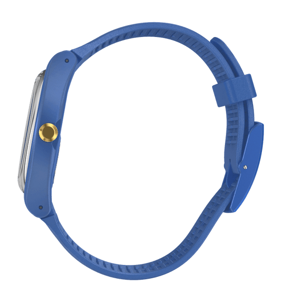SUON143 Swatch Cyderalblue unisex pulsera de resina