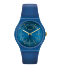 SUON143 Swatch Cyderalblue unisex pulsera de resina