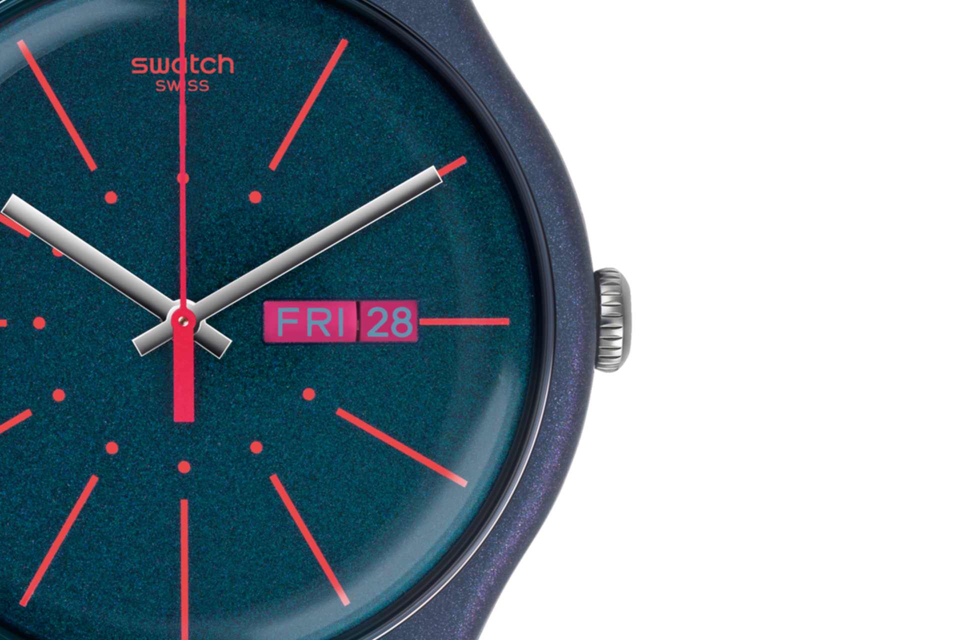 SUON708 Swatch New Gentleman de caballero pulsera de resina