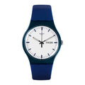 SUON709 Reloj Swatch Bellablu Unisex Correa Caucho Azul