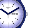 SUON716 Reloj Swatch Violet Verbena de caballero banda de resina - Resina Azul