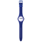 SUON716 Reloj Swatch Violet Verbena de caballero banda de resina - Resina Azul