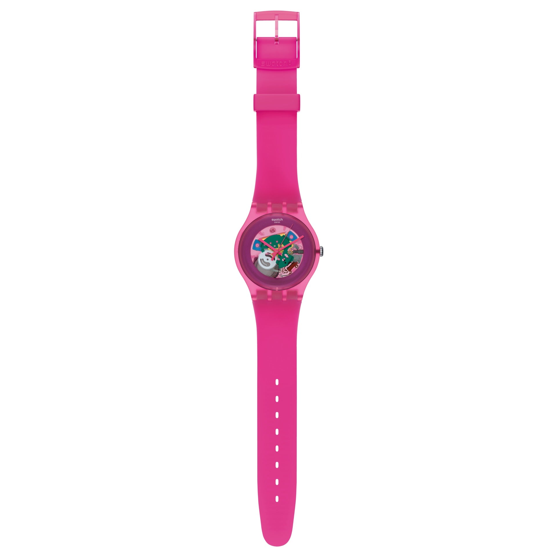 SUOP100 Reloj Swatch New Gent Mujer Resina Rosa