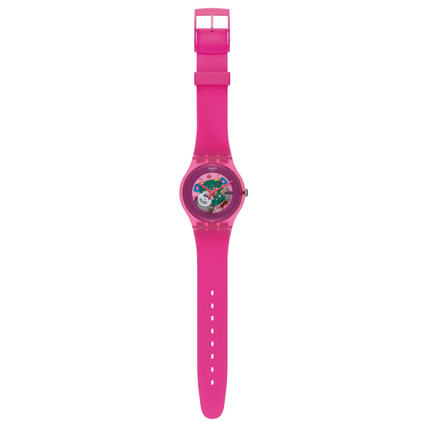 SUOP100 Reloj Swatch New Gent Mujer Resina Rosa
