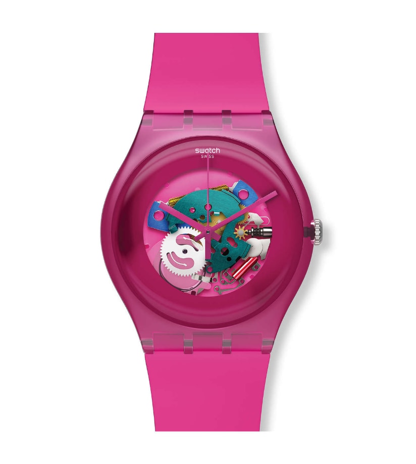 SUOP100 Reloj Swatch New Gent Mujer Resina Rosa