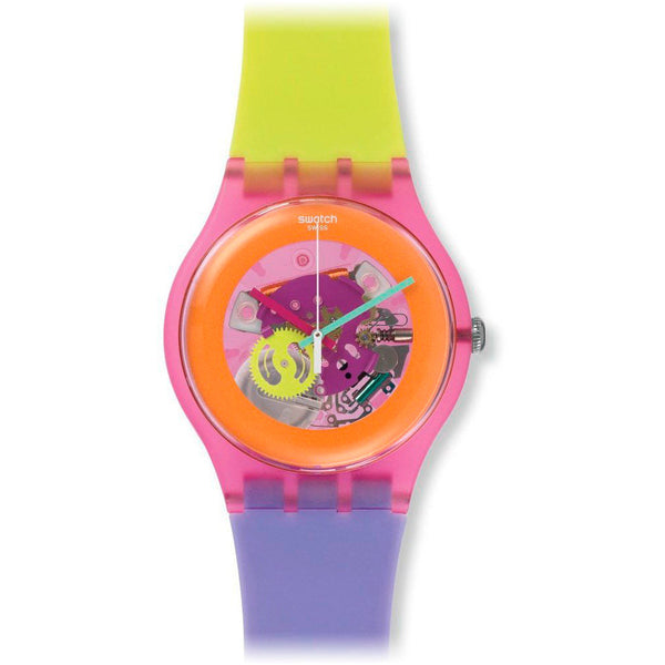 SUOP103 Reloj Swatch Dip in Color unisex pulsera de resina - Resina Bicolor