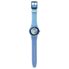 SUOS100 Reloj Swatch Clearly Gent Unisex Correa Caucho