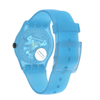 SUOS112 Swatch Ocean blur de dama correa de resina