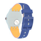 SUOS403 Swatch Blue Layered unisex pulsera de caucho